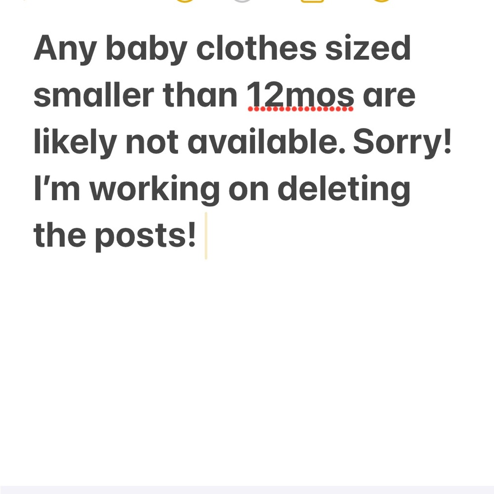 Available items